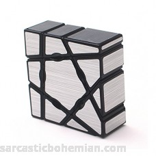 I-xun Floppy 1x3x3 Speed Cube Newest Ghost Magic Cube Puzzle 2.24 x 2.24 x 0.75 inches Sliver B075K86DSX